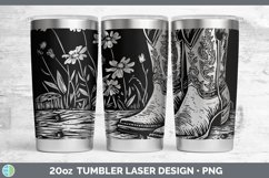GorgeousCottage Laser 20oz Tumbler design.