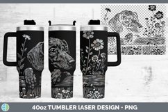 GorgeousCottage Laser 40oz Tumbler design.