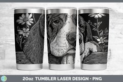 GorgeousCottage Dogs Laser 20oz Tumbler design.