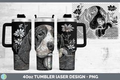 GorgeousCottage Dogs Laser 40oz Tumbler design.