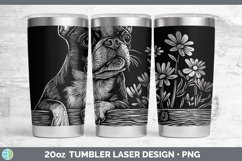 GorgeousCottage Dogs Laser 20oz Tumbler design.