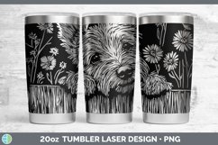 GorgeousCottage Dogs Laser 20oz Tumbler design.