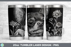 GorgeousCottage Dogs Laser 20oz Tumbler design.