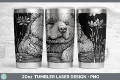 GorgeousCottage Dogs Laser 20oz Tumbler design.