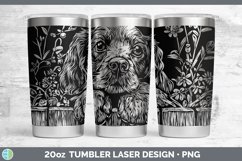 GorgeousCottage Dogs Laser 20oz Tumbler design.