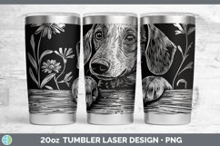 GorgeousCottage Dogs Laser 20oz Tumbler design.
