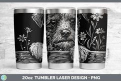 GorgeousCottage Dogs Laser 20oz Tumbler design.