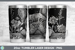 GorgeousCottage Dogs Laser 20oz Tumbler design.