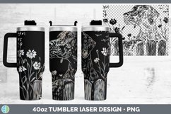 GorgeousCottage Dogs Laser 40oz Tumbler design.