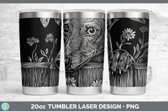 GorgeousCottage Dogs Laser 20oz Tumbler design.