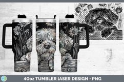 GorgeousCottage Dogs Laser 40oz Tumbler design.