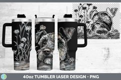 GorgeousCottage Dogs Laser 40oz Tumbler design.