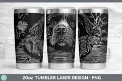 GorgeousCottage Dogs Laser 20oz Tumbler design.