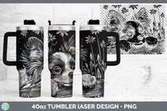 GorgeousCottage Dogs Laser 40oz Tumbler design.