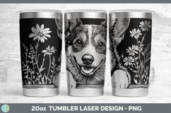 GorgeousCottage Dogs Laser 20oz Tumbler design.