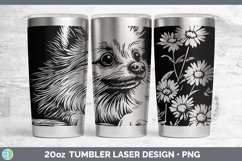 GorgeousCottage Dogs Laser 20oz Tumbler design.