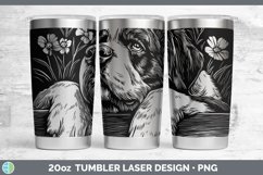 GorgeousCottage Dogs Laser 20oz Tumbler design.