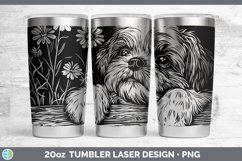 GorgeousCottage Dogs Laser 20oz Tumbler design.
