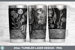 GorgeousCottage Dogs Laser 20oz Tumbler design.