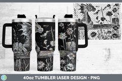 GorgeousCottage Laser 40oz Tumbler design.