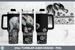 GorgeousCottage Laser 40oz Tumbler design.