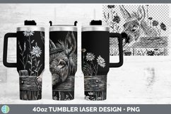 GorgeousCottage Farm Laser 40oz Tumbler design.