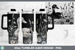GorgeousCottage Farm Laser 40oz Tumbler design.