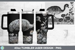 GorgeousCottage Farm Laser 40oz Tumbler design.