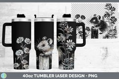 GorgeousCottage Farm Laser 40oz Tumbler design.