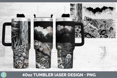GorgeousCottage Laser 40oz Tumbler design.