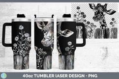 GorgeousCottage Laser 40oz Tumbler design.