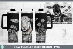 GorgeousCottage Laser 40oz Tumbler design.