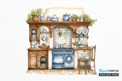 Cottage Kitchen Collection single PNG Clipart Product Image 1