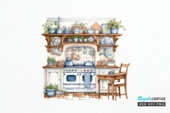 Cottage Kitchen Collection single PNG Clipart Product Image 1