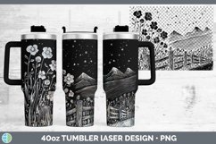 GorgeousCottage Laser 40oz Tumbler design.