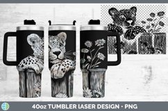 GorgeousCottage Laser 40oz Tumbler design.