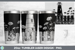 GorgeousCottage Laser 20oz Tumbler design.