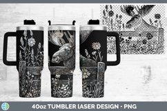 GorgeousCottage Laser 40oz Tumbler design.