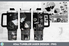 GorgeousCottage Laser 40oz Tumbler design.