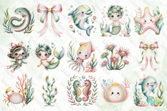 Cottage Ocean Clipart Bundle Product Image 7