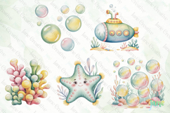 Cottage Ocean Clipart Bundle Product Image 2