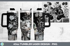 GorgeousCottage Laser 40oz Tumbler design.