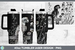 GorgeousCottage Laser 40oz Tumbler design.