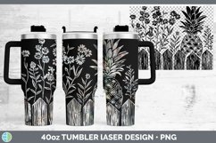 GorgeousCottage Laser 40oz Tumbler design.