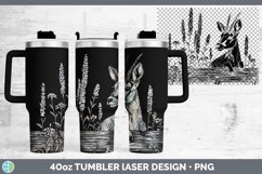 GorgeousCottage Safari Laser 40oz Tumbler design.