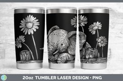 GorgeousCottage Safari Laser 20oz Tumbler design.