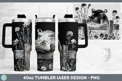 GorgeousCottage Safari Laser 40oz Tumbler design.