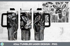 GorgeousCottage Safari Laser 40oz Tumbler design.