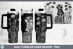 GorgeousCottage Safari Laser 40oz Tumbler design.