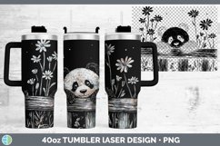 GorgeousCottage Safari Laser 40oz Tumbler design.
